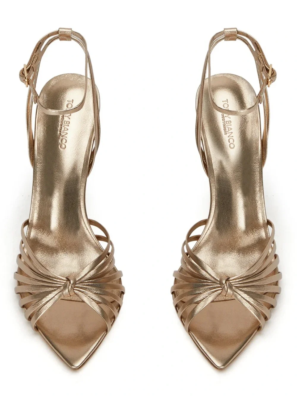 Tony Bianco MAXOS AMBER NAPPA METALLIC